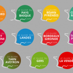 Création de nouveaux logos pour les Guides touristiques en ligne Negocom Atlantique