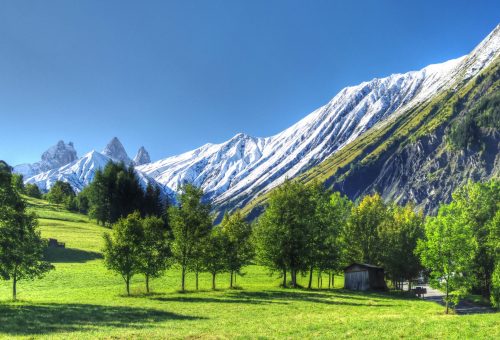 paysage de montagne - maurienne